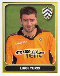 Sticker Luigi Turci - Calcio 2000-2001 n. 383 - Merlin