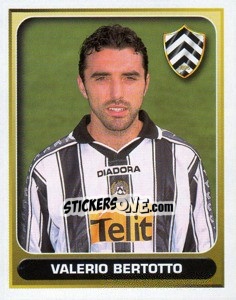 Cromo Valerio Bertotto - Calcio 2000-2001 - Merlin
