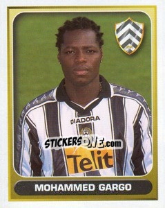 Sticker Mohammed Gargo - Calcio 2000-2001 - Merlin