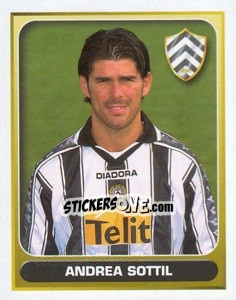 Sticker Andrea Sottil - Calcio 2000-2001 n. 389 - Merlin