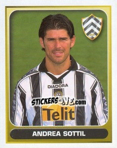 Cromo Andrea Sottil - Calcio 2000-2001 - Merlin