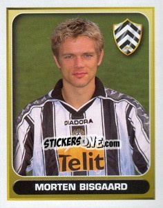 Sticker Morten Bisgaard - Calcio 2000-2001 n. 391 - Merlin