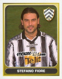Figurina Stefano Fiore - Calcio 2000-2001 - Merlin