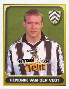 Cromo Hendrik Van Der Vegt - Calcio 2000-2001 - Merlin