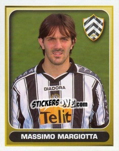 Cromo Massimo Margiotta - Calcio 2000-2001 - Merlin