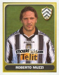 Sticker Roberto Muzzi - Calcio 2000-2001 - Merlin
