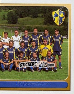 Sticker La Squadra - Calcio 2000-2001 - Merlin