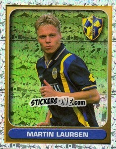 Figurina Martin Laursen (Il Bomber) - Calcio 2000-2001 - Merlin