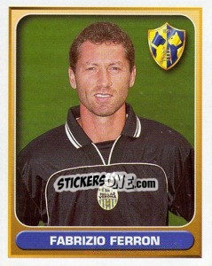 Sticker Fabrizio Ferron - Calcio 2000-2001 - Merlin