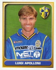 Cromo Luigi Apolloni - Calcio 2000-2001 - Merlin