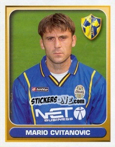 Sticker Mario Cvitanovic - Calcio 2000-2001 n. 414 - Merlin