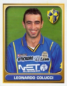 Sticker Leonardo Colucci - Calcio 2000-2001 - Merlin