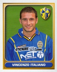Figurina Vincenzo Italiano - Calcio 2000-2001 - Merlin