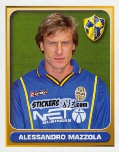 Sticker Alessandro Mazzola - Calcio 2000-2001 n. 417 - Merlin