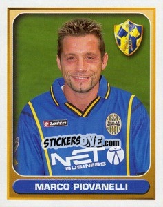 Sticker Marco Piovanelli - Calcio 2000-2001 n. 419 - Merlin