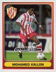 Sticker Mohamed Kallon (Superstar) - Calcio 2000-2001 - Merlin