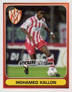 Sticker Mohamed Kallon (Superstar) - Calcio 2000-2001 n. 431 - Merlin