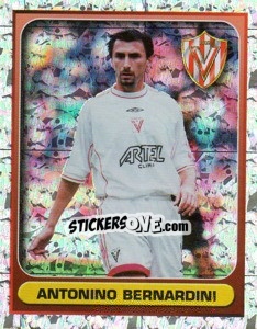 Sticker Antonio Bernardini (Il Bomber) - Calcio 2000-2001 - Merlin