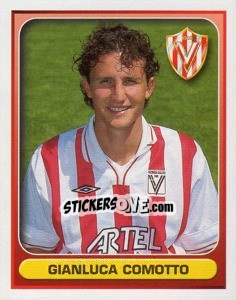 Sticker Gianluca Comotto - Calcio 2000-2001 n. 435 - Merlin