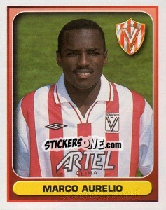 Sticker Marco Aurelio - Calcio 2000-2001 n. 438 - Merlin