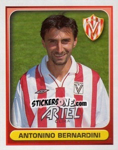 Sticker Antonio Bernardini - Calcio 2000-2001 n. 441 - Merlin