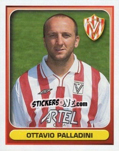 Sticker Ottavio Palladini - Calcio 2000-2001 n. 444 - Merlin
