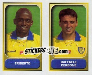 Sticker Eriberto / Cerbone  - Calcio 2000-2001 - Merlin