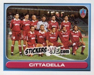 Figurina La Squadra - Calcio 2000-2001 - Merlin