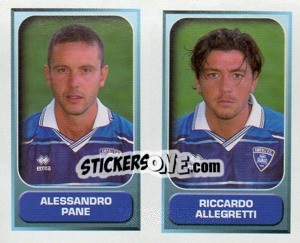 Sticker Pane / Allegretti  - Calcio 2000-2001 n. 503 - Merlin
