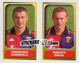 Sticker Zanoncelli / Breda  - Calcio 2000-2001 n. 511 - Merlin
