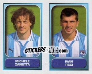 Sticker Zanutta / Tisci  - Calcio 2000-2001 n. 527 - Merlin