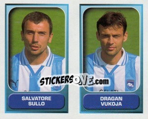 Sticker Sullo / Vukoja  - Calcio 2000-2001 n. 529 - Merlin