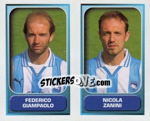 Cromo Giampaolo / Zanini  - Calcio 2000-2001 - Merlin