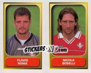 Sticker Roma / Boselli  - Calcio 2000-2001 - Merlin