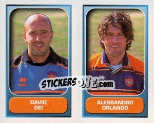 Sticker Dei / Orlando  - Calcio 2000-2001 n. 541 - Merlin