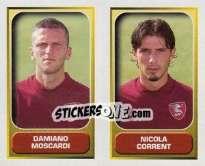 Figurina Moscardi / Corrent  - Calcio 2000-2001 - Merlin