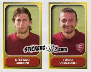 Sticker Guidoni / Vignaroli  - Calcio 2000-2001 n. 562 - Merlin