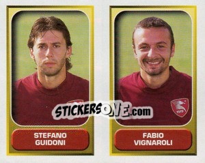 Cromo Guidoni / Vignaroli  - Calcio 2000-2001 - Merlin