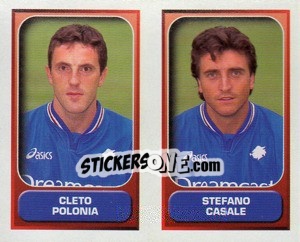 Cromo Polonia / Casale  - Calcio 2000-2001 - Merlin