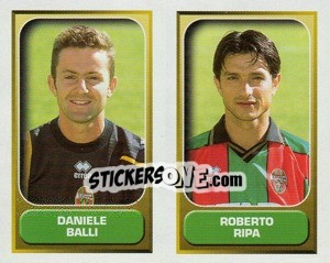 Figurina Balli / Ripa  - Calcio 2000-2001 - Merlin