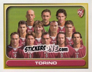 Sticker La Squadra - Calcio 2000-2001 n. 588 - Merlin