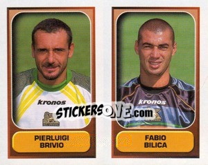 Sticker Brivio / Bilica  - Calcio 2000-2001 - Merlin