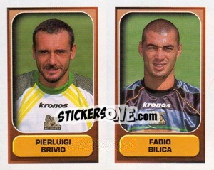 Sticker Brivio / Bilica  - Calcio 2000-2001 n. 605 - Merlin
