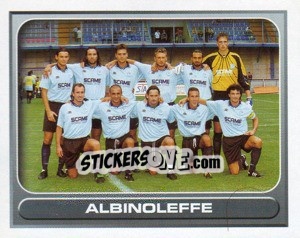 Figurina Albinoleffe (squadra) - Calcio 2000-2001 - Merlin