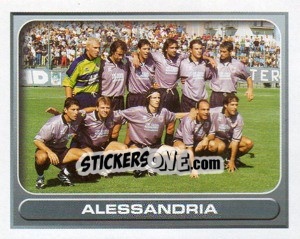 Sticker Alessandria (Squadra) - Calcio 2000-2001 n. 612 - Merlin