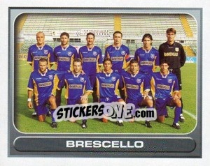 Figurina Brescello (squadra) - Calcio 2000-2001 - Merlin