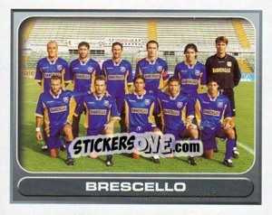 Sticker Brescello (squadra) - Calcio 2000-2001 n. 615 - Merlin