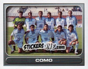 Figurina Como (squadra) - Calcio 2000-2001 - Merlin