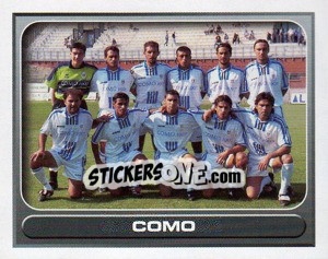 Sticker Como (squadra) - Calcio 2000-2001 n. 618 - Merlin