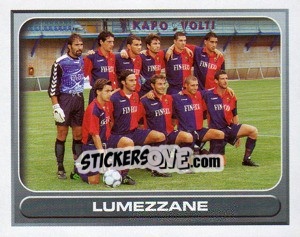 Sticker Lumezzane (squadra) - Calcio 2000-2001 n. 622 - Merlin